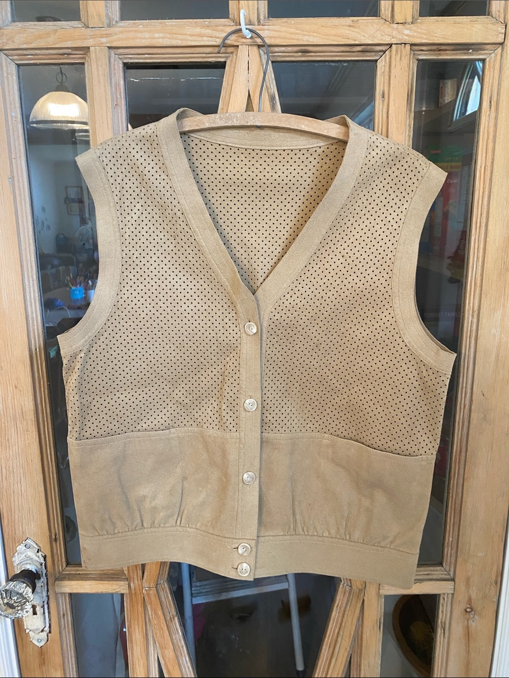 Vintage Minimalist Coastal Grandmother Granola Girl Light Academia Boho Vest